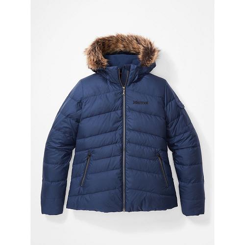 Marmot Ithaca Down Jacket For Womens Navy NGV673581